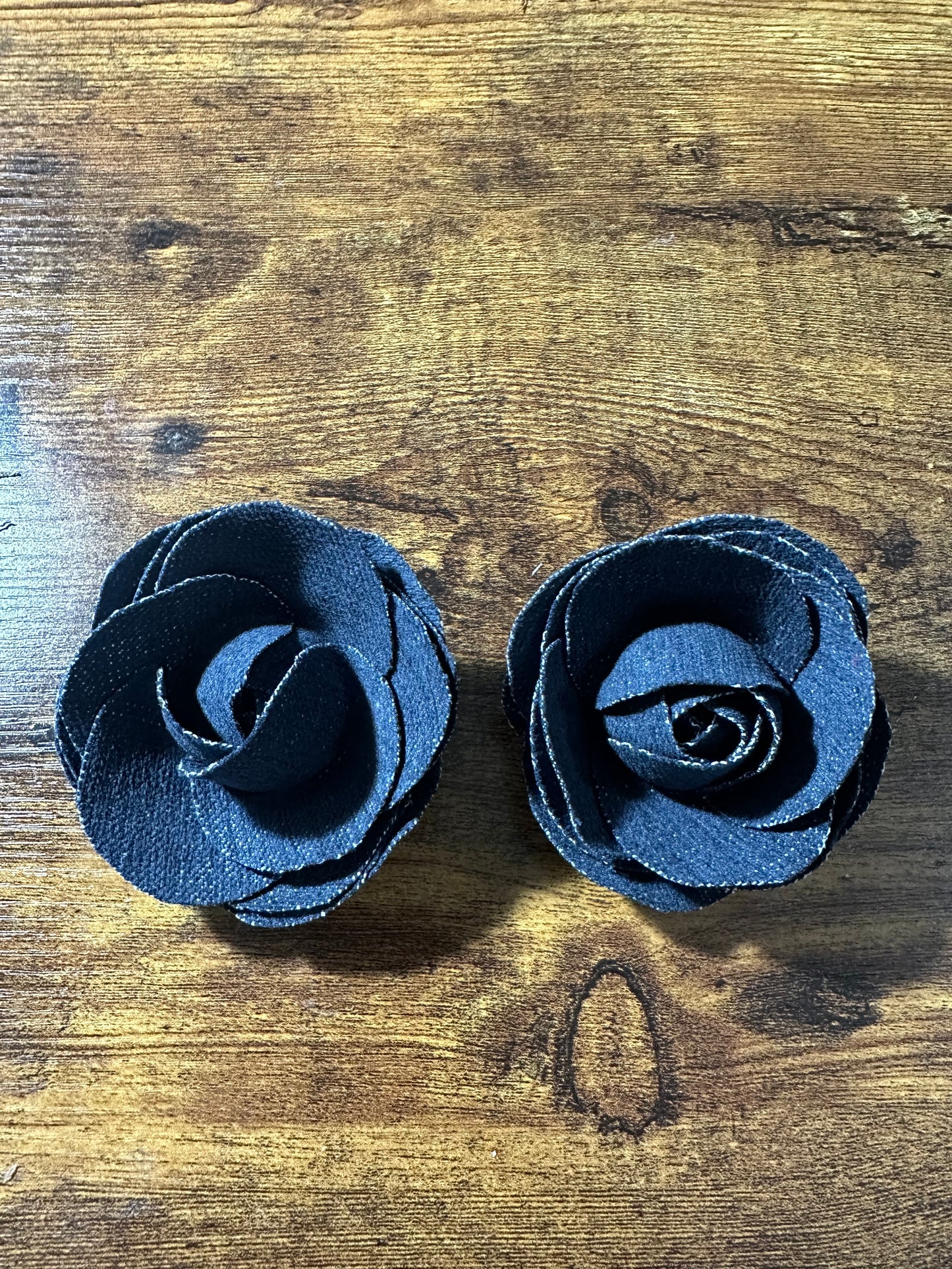 Blue Denim Blooms