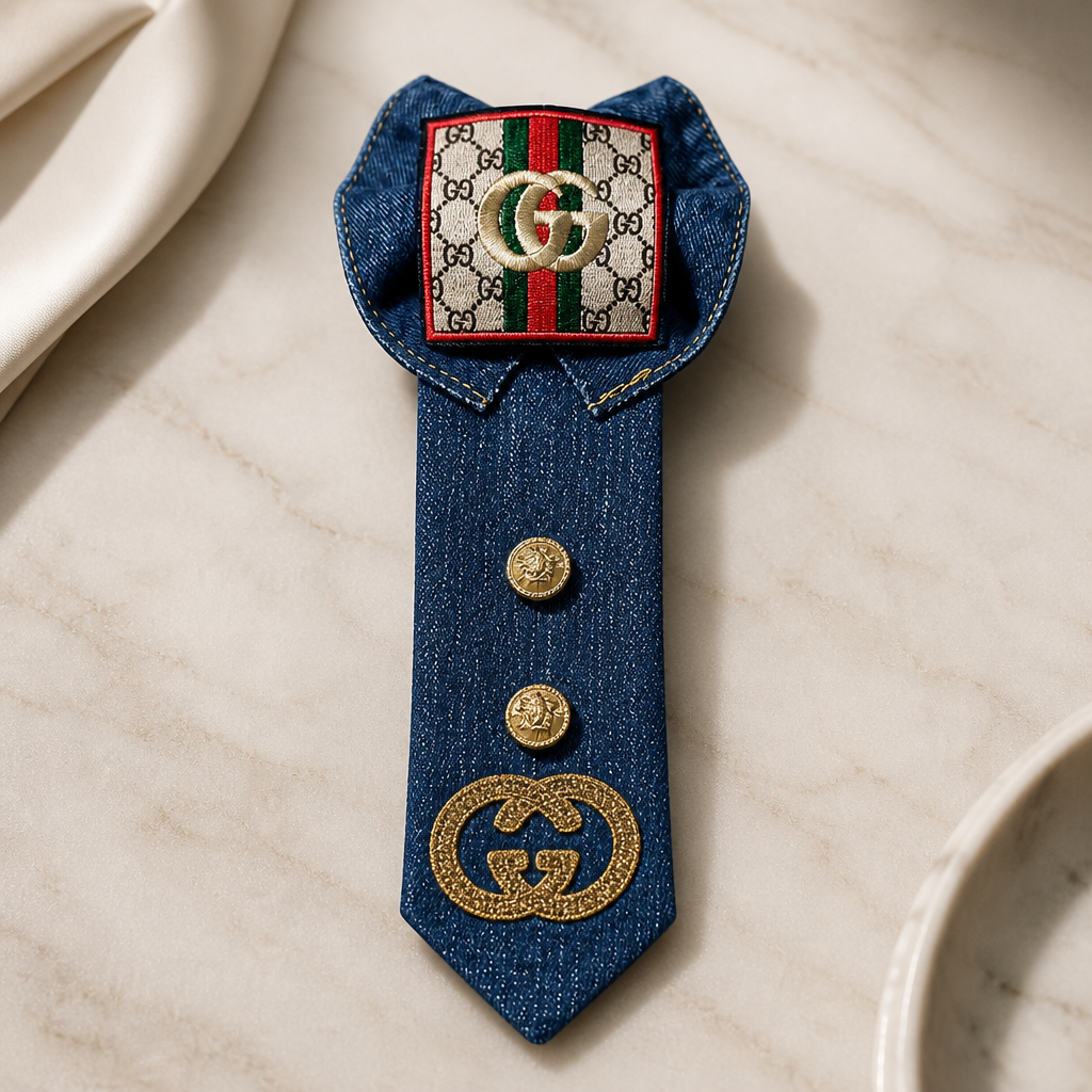 Denim Luxe Tie