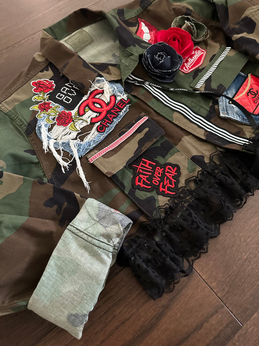 Battle & Bloom Camo Jacket