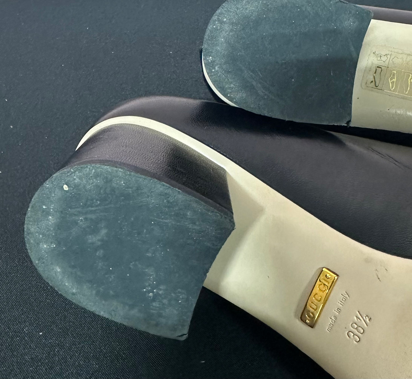 Gucci Sylvie Heel Loafers {7.5}