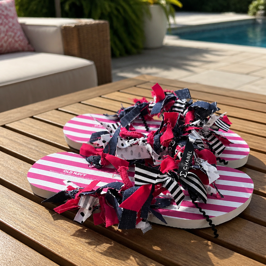 Pink Pinstripes
