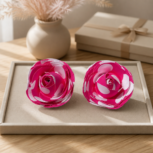 Pink Polka Dot Blooms