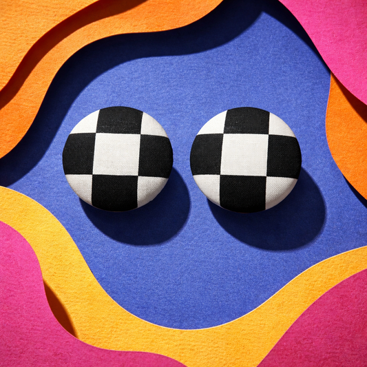 Black & White Checkered Board