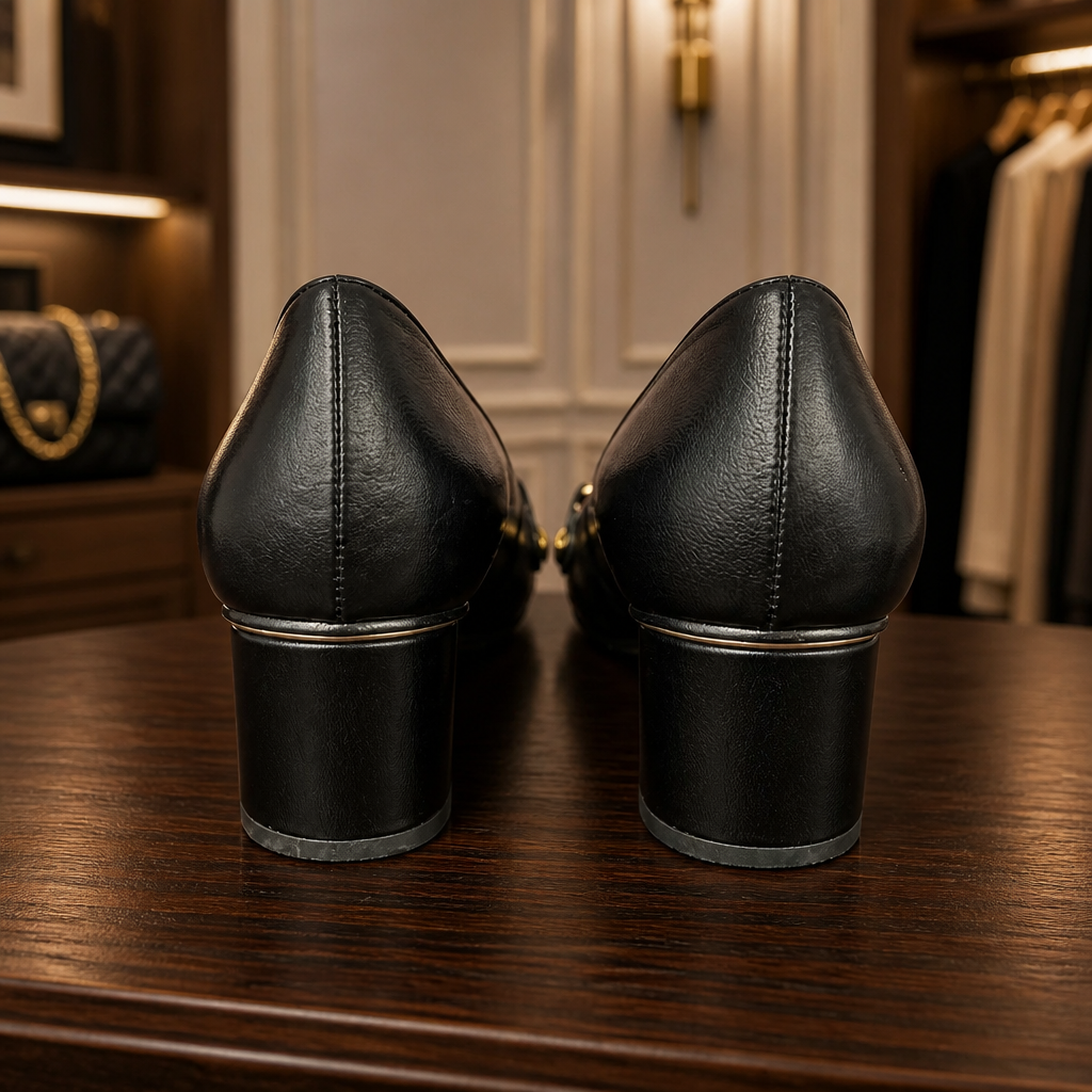 Gucci Sylvie Heel Loafers {7.5}