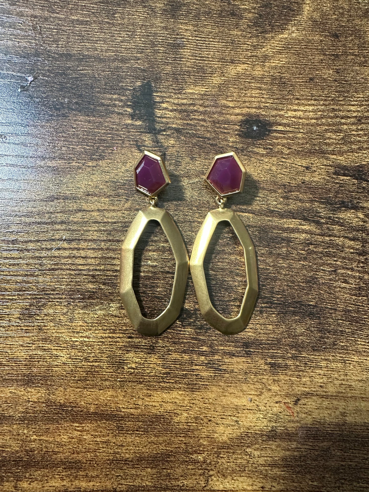 Gold Drop Earrings