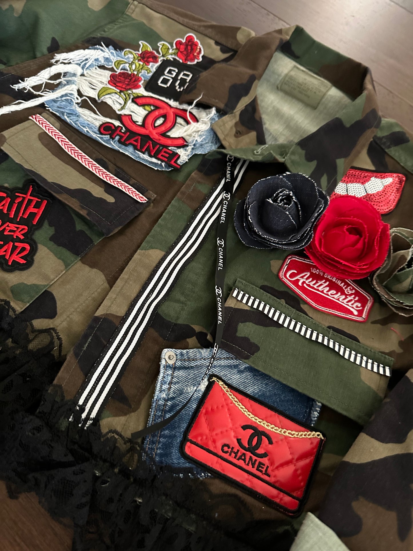 Battle & Bloom Camo Jacket