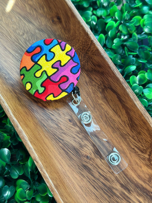Spectrum Bloom Badge Holder