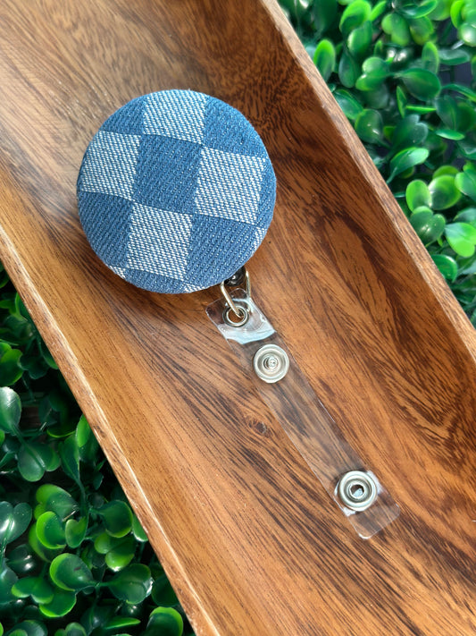 Patch Pop Denim Badge Holder