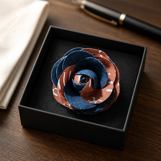 Heritage & Denim Brooch