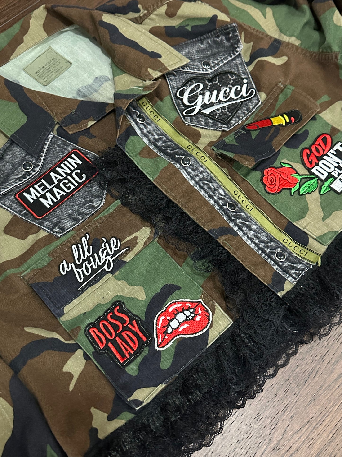 Boss Lady Camo Jacket {Medium}