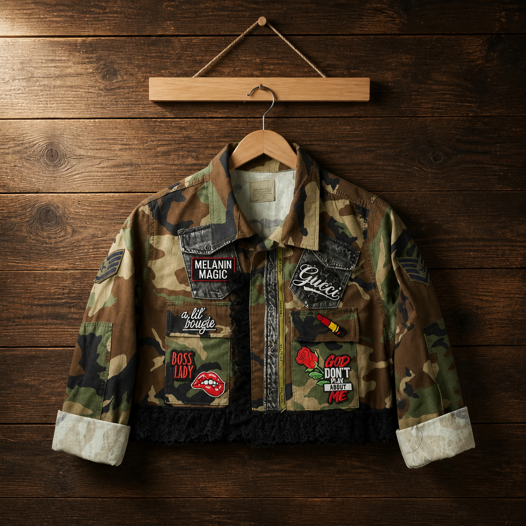 Boss Lady Camo Jacket {Medium}
